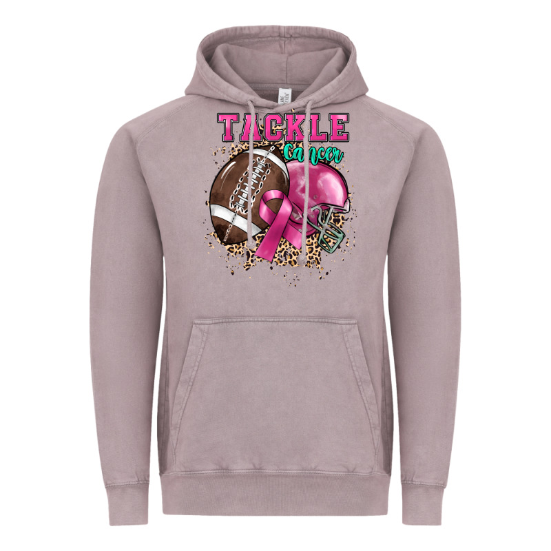 Tackle Cancer Vintage Hoodie by HowdyJamesFarm | Teevron