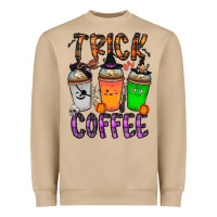 Mushroom trick or coffee Heavyweight Sweatshirt - CowhideDigitalArt