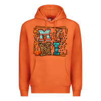 Carrot Fall Autumn Leopard Mini Premium Hoodie - LillyAllenDesigns