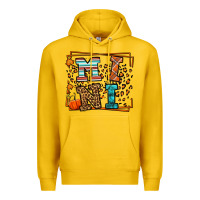 Lemon Fall Autumn Leopard Mini Premium Hoodie - LillyAllenDesigns