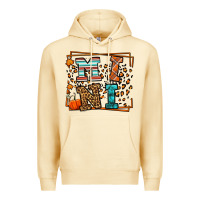 Pina Colada Fall Autumn Leopard Mini Premium Hoodie - LillyAllenDesigns