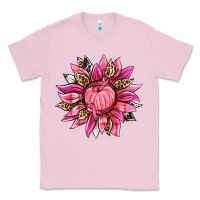 Bubblegum Pink breast cancer sunflower Classic Tee - texasbilliewilder