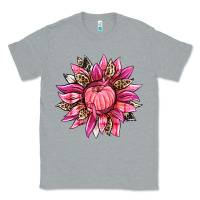 Heather Grey breast cancer sunflower Classic Tee - texasbilliewilder