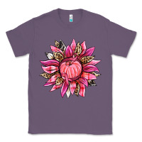 Lavender breast cancer sunflower Classic Tee - texasbilliewilder