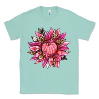 Seafoam breast cancer sunflower Classic Tee - texasbilliewilder
