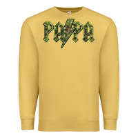 Papa  Lightning Camouflage Premium Sweatshirt | Teevron