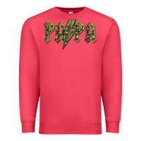 Cardinal papa  lightning camouflage Premium Sweatshirt - BarkalooDesign