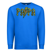 True Royal papa  lightning camouflage Premium Sweatshirt - BarkalooDesign
