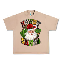 Burro howdy santa western cactus christmas Urban Heavy Tee - CowGirlArtShop