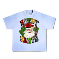 Grape Ice howdy santa western cactus christmas Urban Heavy Tee - CowGirlArtShop