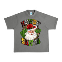 Tornado howdy santa western cactus christmas Urban Heavy Tee - CowGirlArtShop