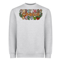 Heather Grey christmas cookie crew Heavyweight Sweatshirt - CowhideDigitalArt