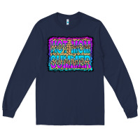 Navy Hot Mom Summer Leopard Long Sleeve Tee - CowCowDesign