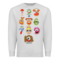 Dove Grey muppet babies Premium Sweatshirt - trangStudio