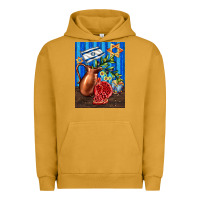 Pigment Peanut Butter hanukkah table with oil pitcher Urban Hoodie - AdoDesignShop
