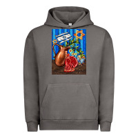 Pigment Tornado hanukkah table with oil pitcher Urban Hoodie - AdoDesignShop