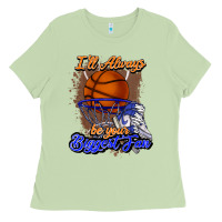 Matcha I'll always be your biggest fan basketball Ladies Tee - NancyCooperArtShop