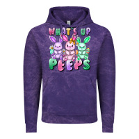 Cloud Purple What's up peeps Easter bunnies Easter Day Vintage Hoodie - CowGirlArtShop