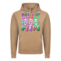 Vintage Coffee What's up peeps Easter bunnies Easter Day Vintage Hoodie - CowGirlArtShop
