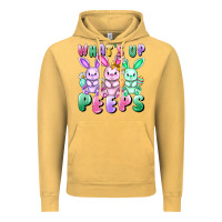 Vintage Mustard What's up peeps Easter bunnies Easter Day Vintage Hoodie - CowGirlArtShop