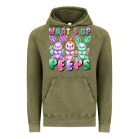 Vintage Olive What's up peeps Easter bunnies Easter Day Vintage Hoodie - CowGirlArtShop