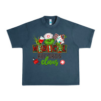 Midnight Navy medical records claus Urban Heavy Tee - CowGirlArtShop