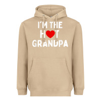 Mushroom mens i love hot grandpa  i'm the hot grandpa Heavyweight Hoodie - trangStudio