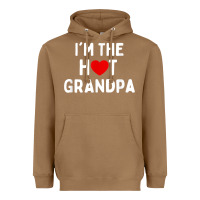 Toasted Coconut mens i love hot grandpa  i'm the hot grandpa Heavyweight Hoodie - trangStudio