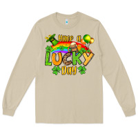 Mushroom St. Patrick's Have a lucky day Long Sleeve Tee - OliviaCreatesArt
