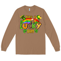 Toasted Coconut St. Patrick's Have a lucky day Long Sleeve Tee - OliviaCreatesArt