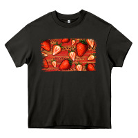 Asphalt Strawberry Background Heavy Core Tee - Bettercallsaul