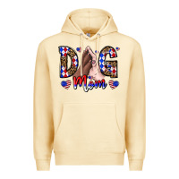 Pina Colada America Dog Mama Premium Hoodie - CowhideDigitalArt