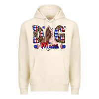 America Dog Mama Premium Hoodie | Teevron