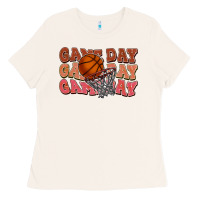 Bone Game day game day game day Basketball Ladies Tee - NancyCooperArtShop