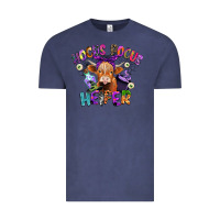 Vintage Denim hocus pocus heifer Vintage Tee - CowGirlArtShop