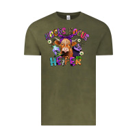 Vintage Olive hocus pocus heifer Vintage Tee - CowGirlArtShop
