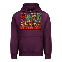 Mauve Wine have a lovely holiday with gloves Urban Hoodie - AdoDesignShop