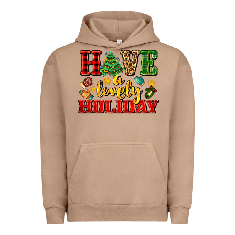 Have A Lovely Holiday With Gloves Urban Hoodie by AdoDesignShop | Teevron