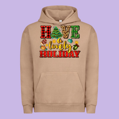 Have A Lovely Holiday With Gloves Urban Hoodie Designed By Adodesignshop