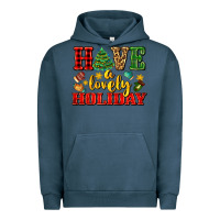 Pigment Midnight Navy have a lovely holiday with gloves Urban Hoodie - AdoDesignShop