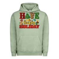 Pigment Oil Green have a lovely holiday with gloves Urban Hoodie - AdoDesignShop