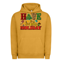 Pigment Peanut Butter have a lovely holiday with gloves Urban Hoodie - AdoDesignShop