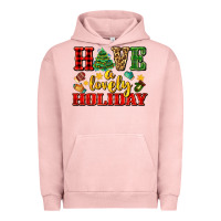 Pigment Salmon have a lovely holiday with gloves Urban Hoodie - AdoDesignShop