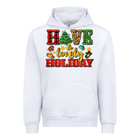 White have a lovely holiday with gloves Urban Hoodie - AdoDesignShop