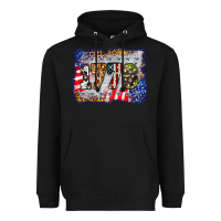 Black 1776 4th of july background Heavyweight Hoodie - BarkalooDesign