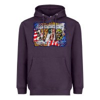Plum 1776 4th of july background Heavyweight Hoodie - BarkalooDesign