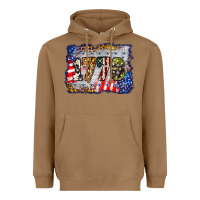 Toasted Coconut 1776 4th of july background Heavyweight Hoodie - BarkalooDesign