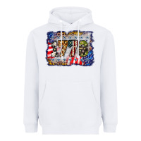 White 1776 4th of july background Heavyweight Hoodie - BarkalooDesign