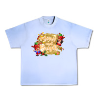 Grape Ice merry and bright gnome Urban Heavy Tee - CowGirlArtShop