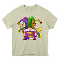 Mossy mardi gras gnomes fleur de lis Heavy Core Tee - RanaPortraitStore